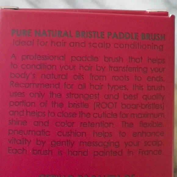 NIB Raincry Natural Bristle Brush - Picture 10 of 13